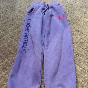 Under Armour Girls Youth Small sweatpants